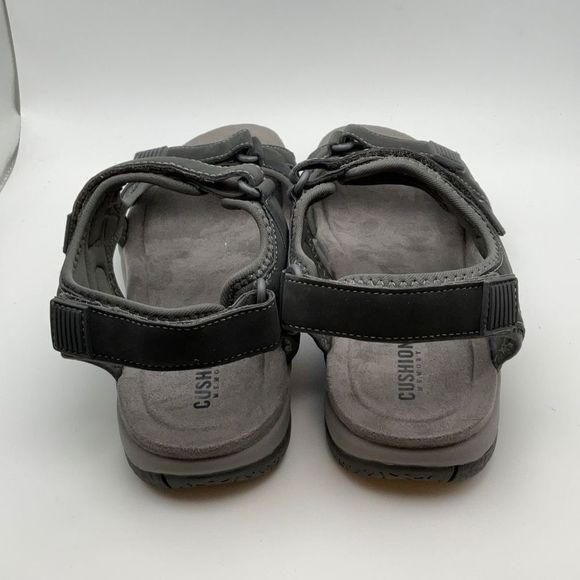 CUSHIONAIRE Women's comfort footbed outdoor sandal with adjustable straps SIZE 6 - Picture 3 of 8